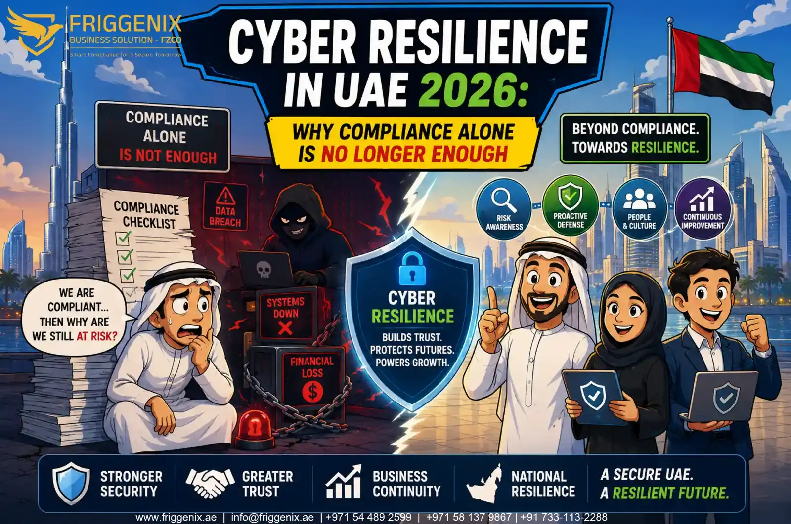 Cyber Resilience in UAE 2026: Why Compliance Alone Is No Longer Enough